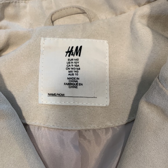 Kids suede jacket - Picture 2 of 3